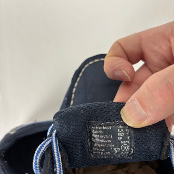 Dexter Memory Foam Size 10 Comfort Blue Loafers - Picture 9 of 9